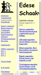 Mobile Screenshot of edeseschaakvereniging.nl